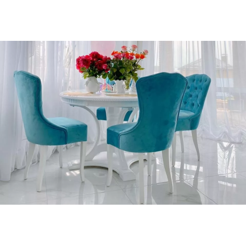 Стол обеденный из массива дерева «Миллениум-3» круглый 1200(1600)