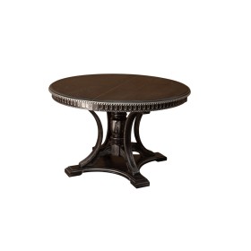 Стол обеденный из массива дерева «Миллениум-3» круглый 1200(1600)