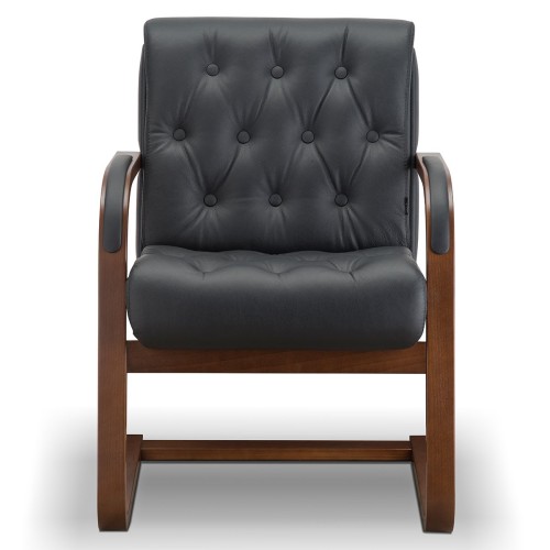 Конференц стул для посетителя кресло Роял D40 (Unital) Юнитал