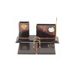 Настольный набор "Кремль №1" камень лемезит долерит 