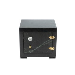 Сейф декоративный малый из камня змеевик №2