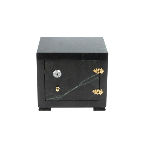 Сейф декоративный малый из камня змеевик №2