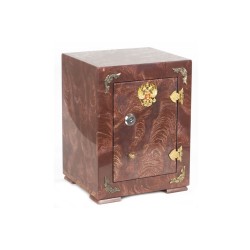 Сейф декоративный средний "Герб" из камня лемезит №3