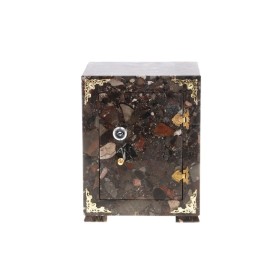 Сейф декоративный средний из камня конгломерат №2