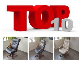 ТОП 10 кресел руководителя из натуральной кожи